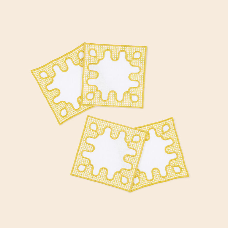 slide 2 Modernism Net Set sottobicchieri