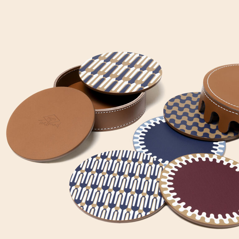 slide 4 Modernism Set sottobicchieri