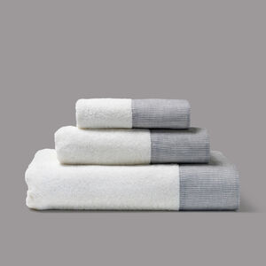 slide 4 Graphite Border Asciugamano Ospite