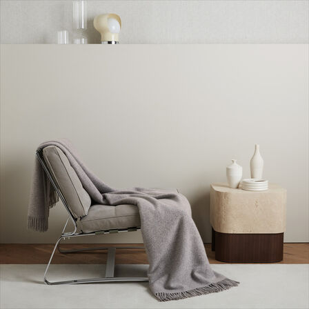 Knop Plaid - Grigio - Misura Unica