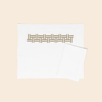 Basket Weave Set da tavola