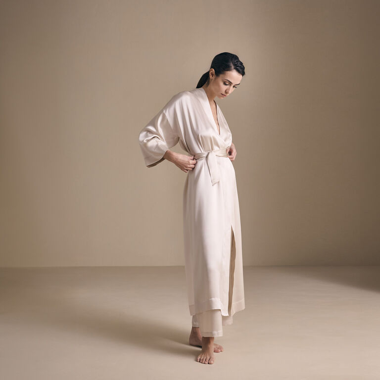 slide 2 Cascade Dressing Gown