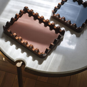 slide 5 Modernism Forma Vassoio svuotatasche rettangolare