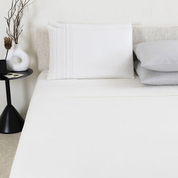 Graphite Pinstripe Completo Letto