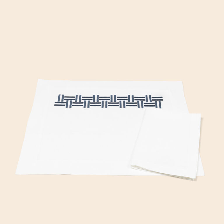 slide 3 Basket Weave Set da tavola
