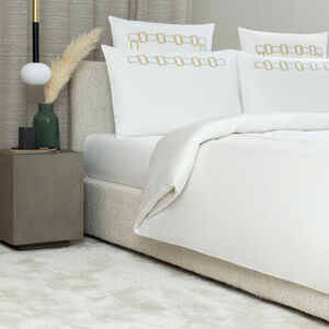 slide 2 Bold Bicolor Embroidery Duvet Cover Set