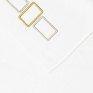 slide 5 Bold Bicolor Embroidery Asciugamano Ospite