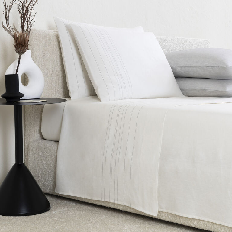 slide 1 Graphite Pinstripe Completo Letto