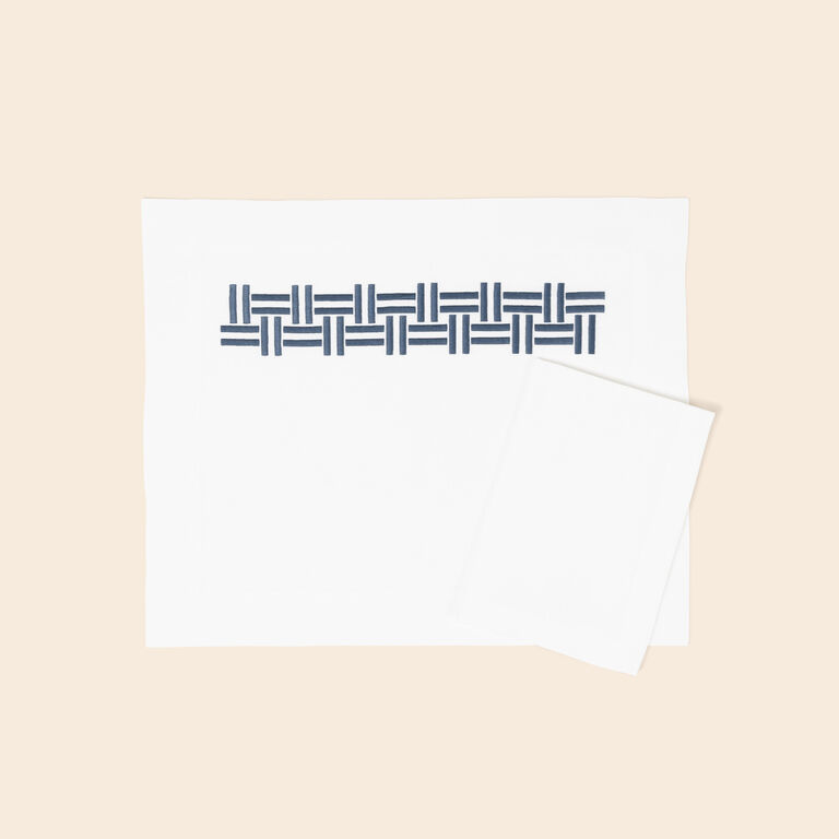 slide 2 Basket Weave Set da tavola