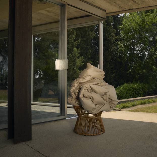 Biancheria Frette in jacquard Forever, frutto dell’artigianalità Made in Italy e di un’armatura jacquard dal carattere artistico per trasformare ogni camera da letto in un’opera d’arte